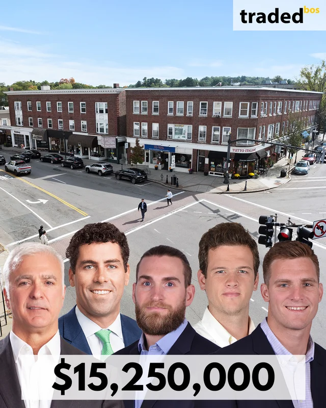 Jumbo Capital Purchases Mixed-Use Portfolio In Wellesley From Sullivan Co Inc For $15.25M