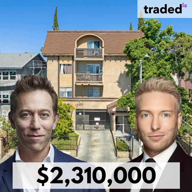 Kenny Stevens & Matthew Hoult Facilitate $2.31M Multifamily Sale In Los Angeles