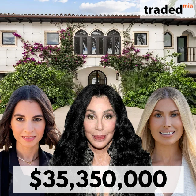 Former Allergan CEO Acquires Cher's Miami Beach Home For $35.35M