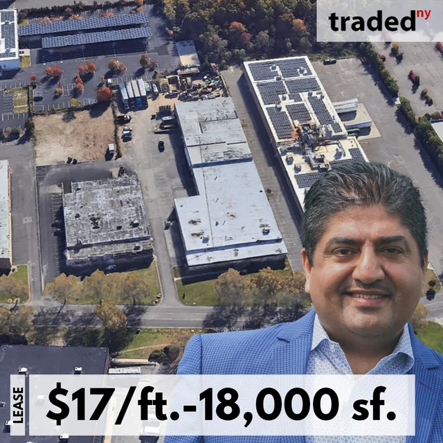Rajiv Goyal Leases Industrial Property In Hauppauge For 5 Years