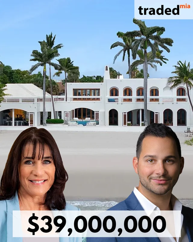 Lydia Eskenazi & Jonathan Bigelman Of One Sotheby's International Realty Place 387 Ocean Boulevard Under Contract For $39M