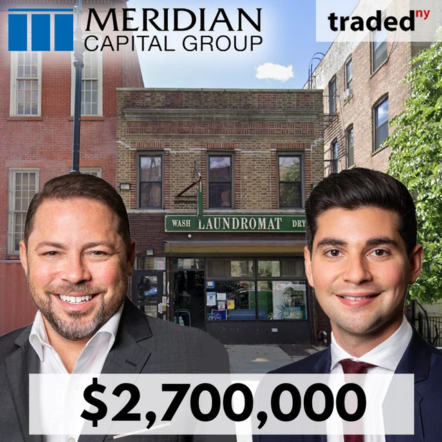 Adam J Hess & Edward Setton Of Meridian Capital Group Facilitate $2.7M Mixed-Use Property Sale In Prospect Heights