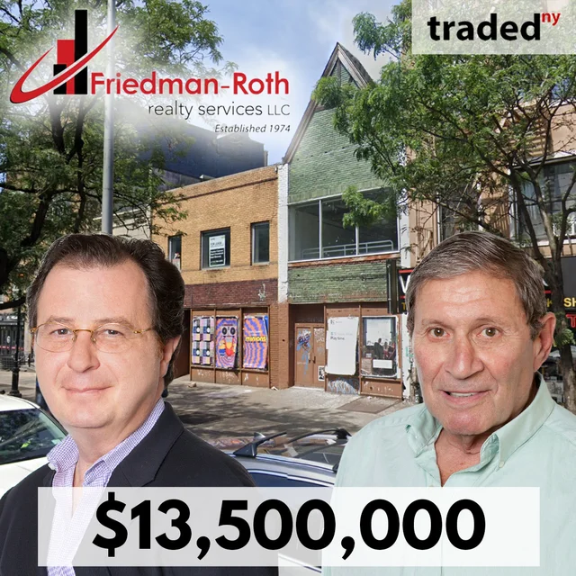 Friedman-Roth Realty Arranges Sale Of West Village Development Site For $13.5M