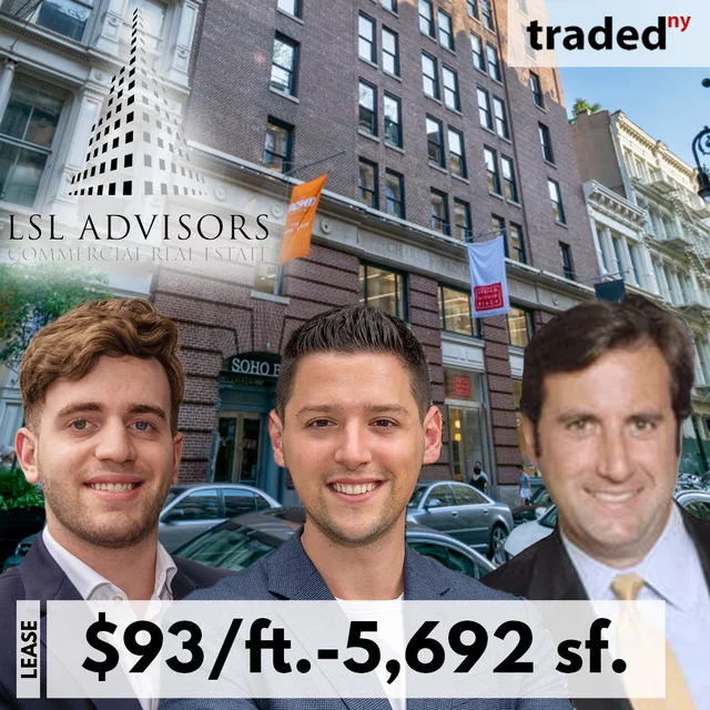 POSH Leases Office Space In Soho, Manhattan From SL Green Realty Corp