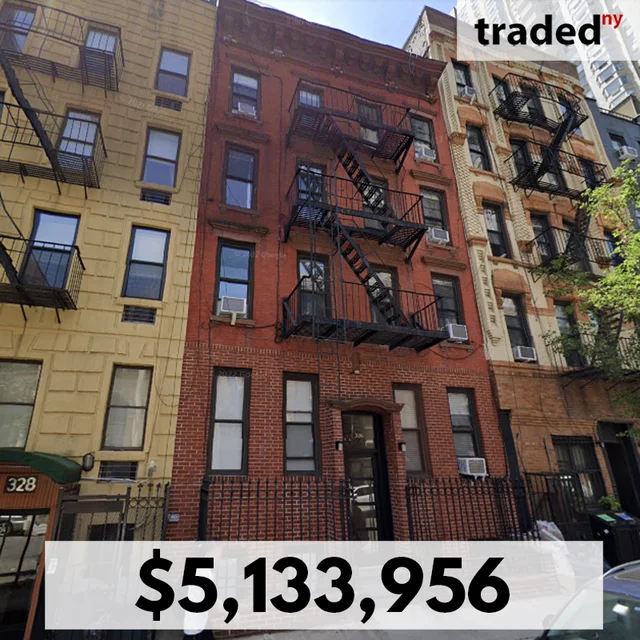 David R. Mashaal Acquires Old Law Tenement In Lenox Hill, Manhattan For $5.1M
