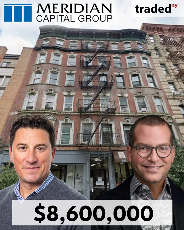 David Schechtman & Jonathan Schwartz Of Meridian Capital Group Facilitate Sale Of Mixed-Use Property In East Village For $8.6M