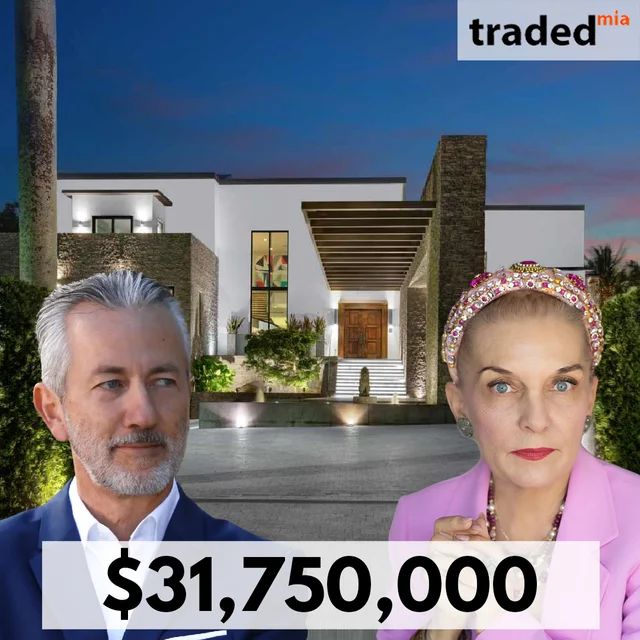 Daniel Canel And Silvia Estela Sell Bayfront Mansion In Key Biscayne For $31.75M