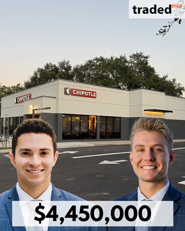 Frank Silverman Sells Retail Property To Chipotle Mexican Grill, Inc For $4.45M In Tampa