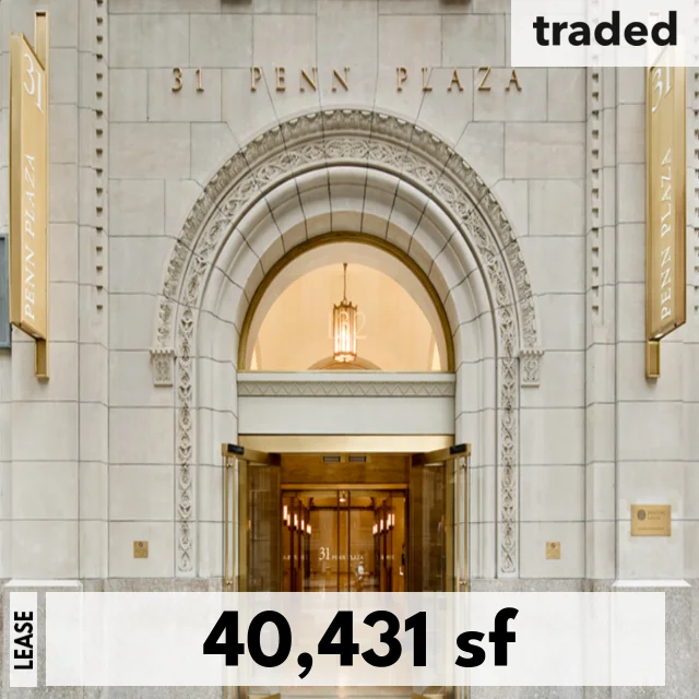 TPG Architecture Signs Lease For Office Space At 132 W 31st St, New York