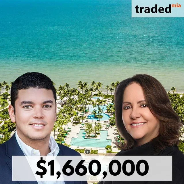 Douglas Elliman Acquires Key Biscayne Condo For $1.66M With Margarita Sanclemente & Juan Jose Velasquez