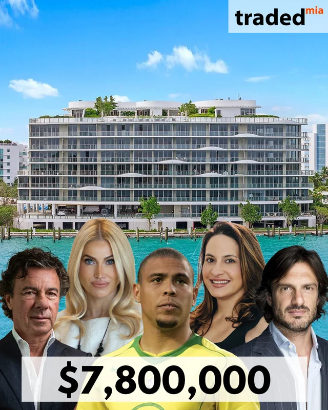 Ronaldo Luís Nazário De Lima Purchases Penthouse In Bay Harbor Islands For $7.8M