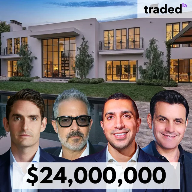 Sean Rad Of Tinder Sells Los Angeles Mansion For $24 Million With Kurt Rappaport As Seller's Rep