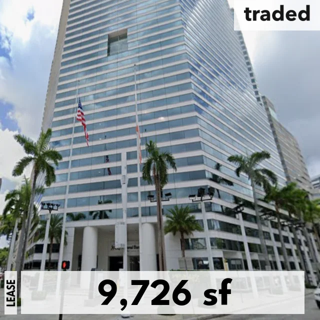 Transwestern Leases 70,459 SF At Miami Tower To Gordon Rees Scully Mansukhani