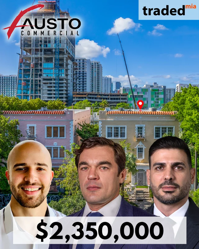 Roberto Perez Purchases Multifamily Property From Jacqueline Degwitz In Miami For $2.35M