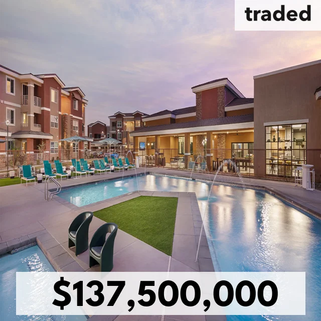 PB Bell And PCCP LLC Sell 392-Unit Multifamily Complex In Chandler AZ For $137.5M