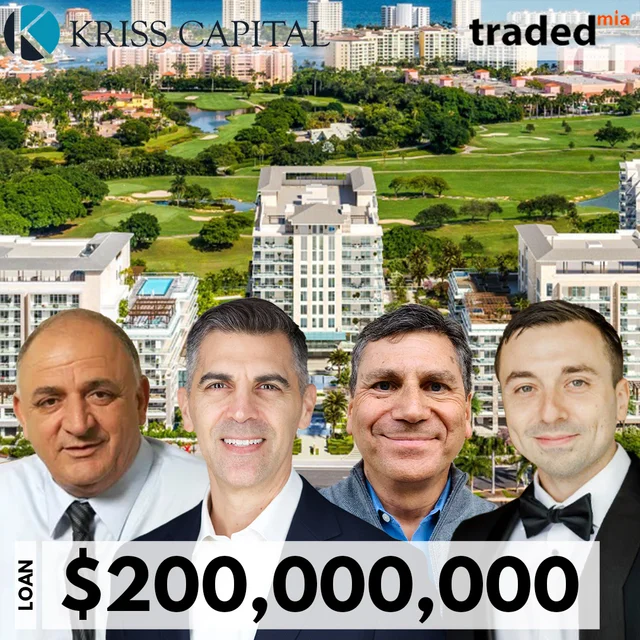 Kriss Capital Provides $200M Construction Loan For Alina Residences Boca Raton