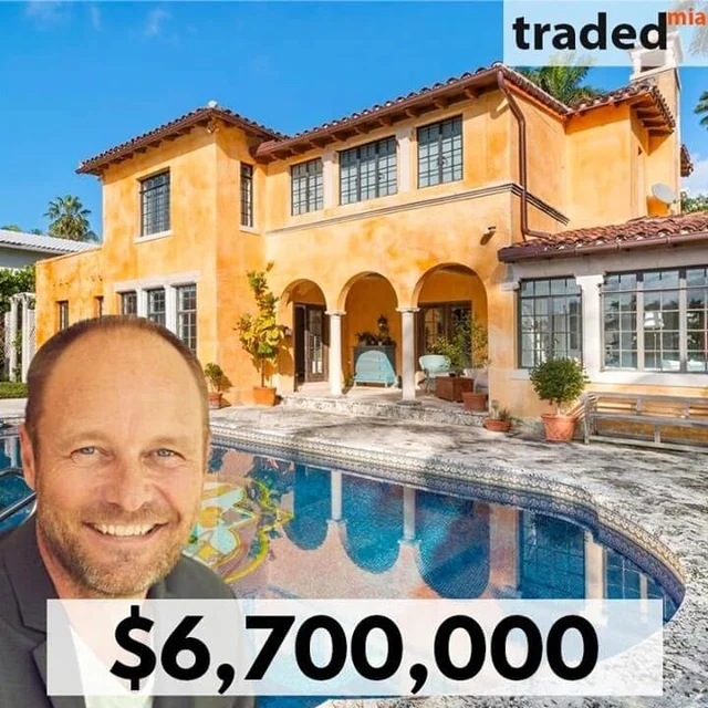 Compass Florida Acquires Miami Beach SFR On Rivo Alto Dr For $6.7M