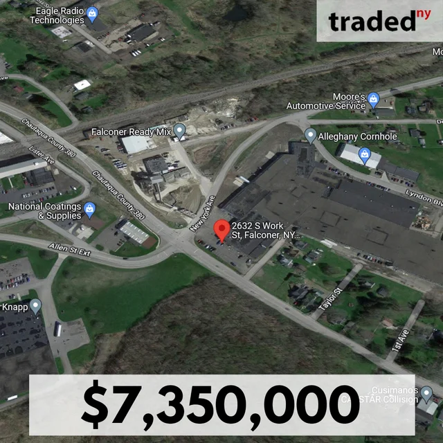 Moshe Bloorian's GreyHill Group Acquires Industrial Property In Falconer For $7.35M