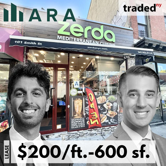 Yummy Picks Leases Retail Space At 101 Smith Street In Brooklyn Through Josh Sarraf And Aric Trakhtenberg