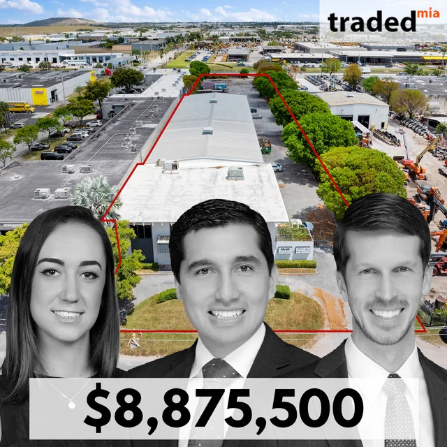 Heavy Equipment Co Acquires Industrial Property From Louisiana Machinery Co For $8.88M In Doral