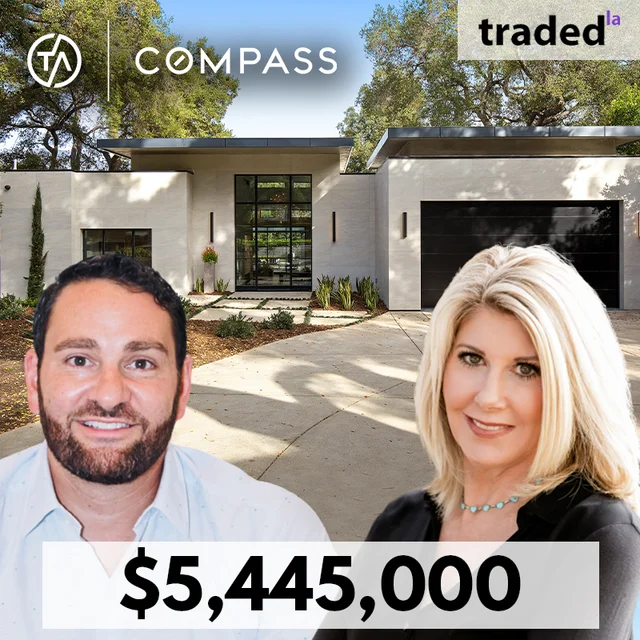 Compass Brokers Sell SFR In Pasadena For $5.44M