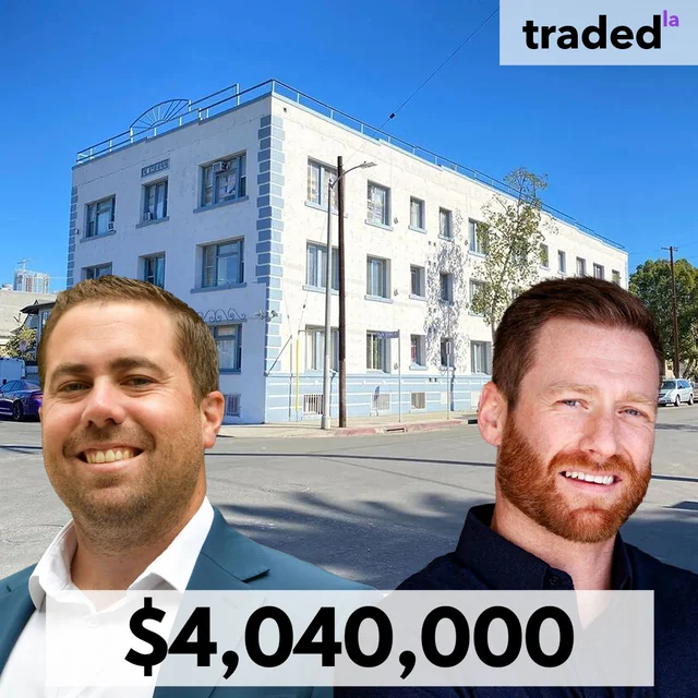 Jon Rawson And Robert Kellner Of Avenue Realty Group Broker $4.04 Million Multifamily Sale In Los Angeles