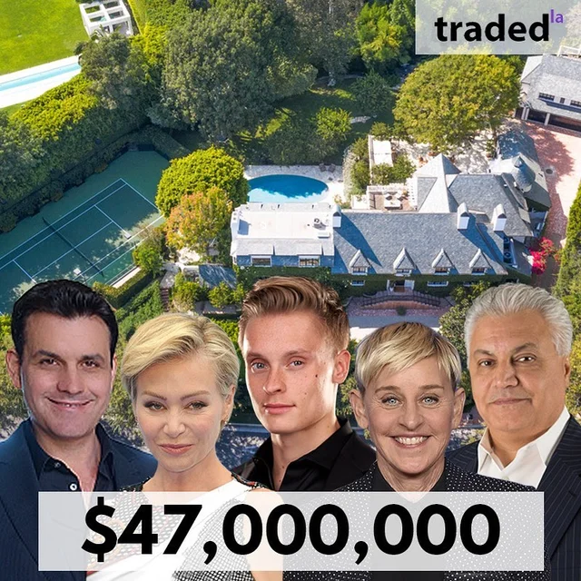 Ellen DeGeneres & Portia De Rossi Sell Beverly Hills SFR For $47M