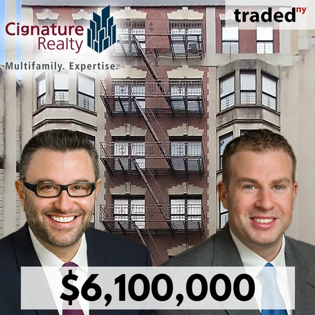Cignature Realty Associates Brokers Sell Hamilton Heights Multifamily For $6.1M