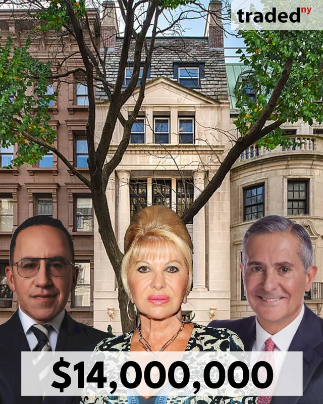 Ivana Trump Sells Upper East Side Townhouse At 10 East 64th Street For $14 Million
