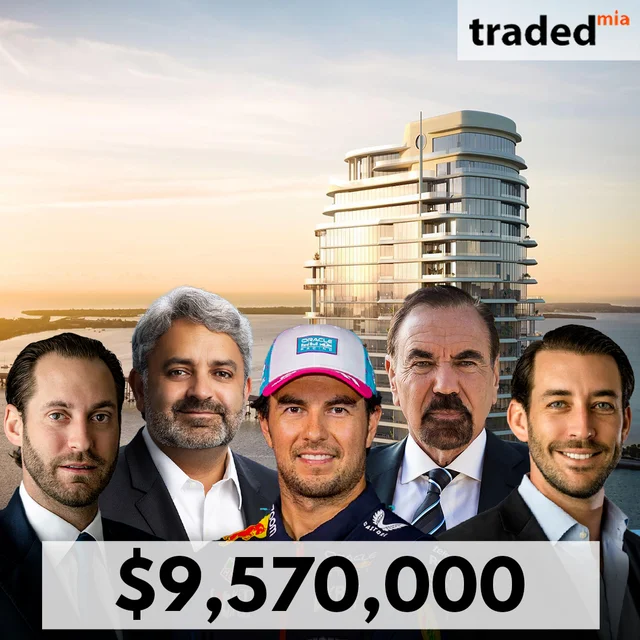 Sergio “Checo” Pérez Under Contract To Buy Condo In Miami For $6.94 Million