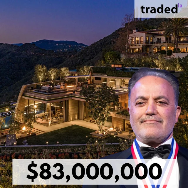 Ardie Tavangarian Sells Pacific Palisades SFR For $83M With Branden & Rayni Williams And Judy Feder