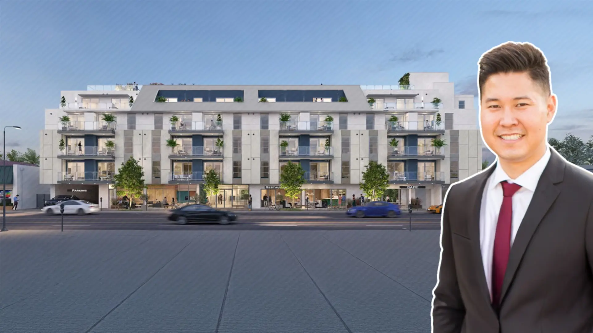 Mixed-use apartment project takes shape on Westwood Boulevard