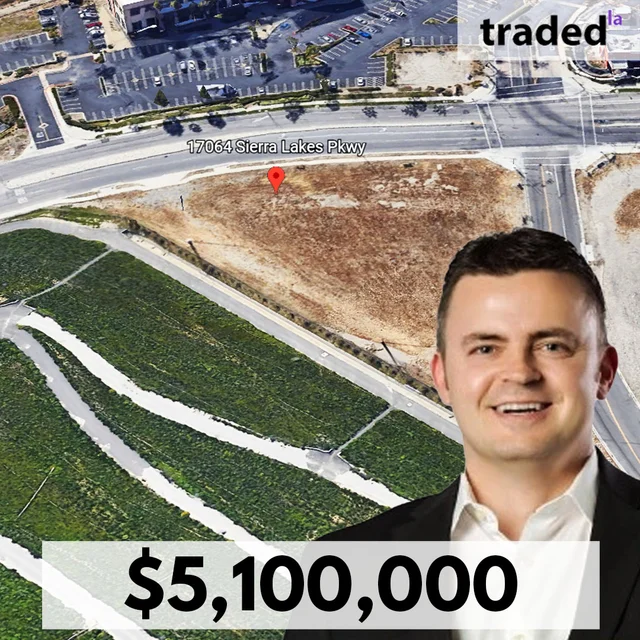 Fontana Retail Property Sold For $5.1M By SBH Real Estate Group And Acquired By Carosella Properties