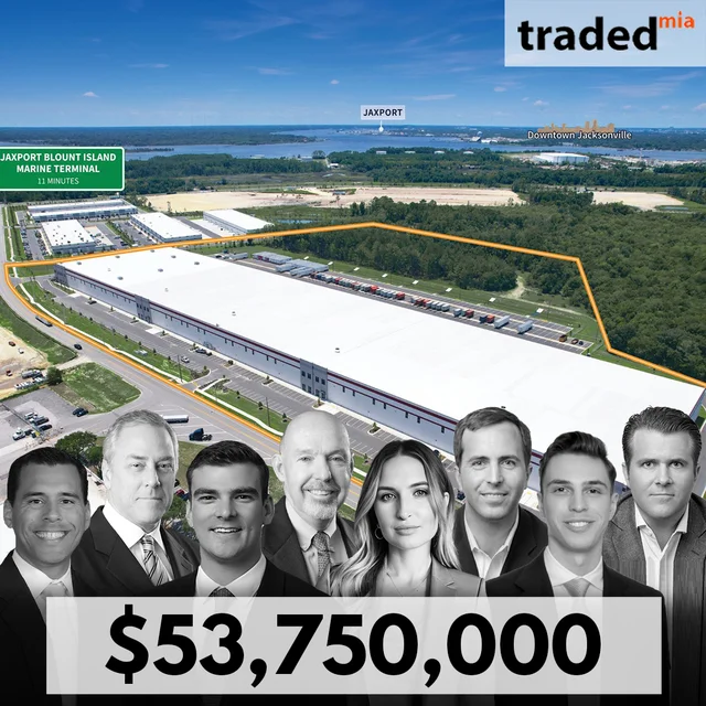 Eric Smyth And Robert Strom Of CIP Real Estate Acquire Imeson Commerce Center In Jacksonville For $53.75M