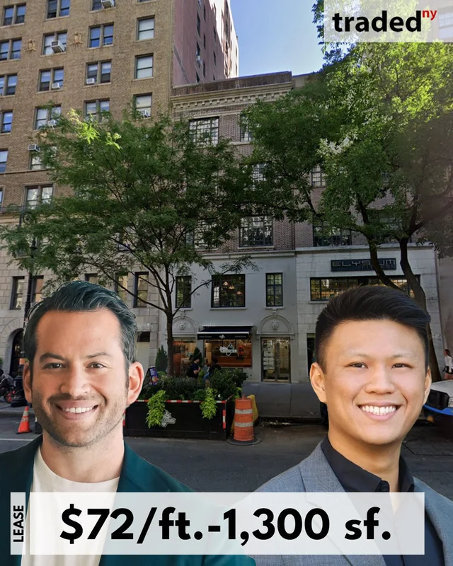 James Nicholson Leases Retail Space To Pilates Addiction At 117 West 72nd Street For 10 Years