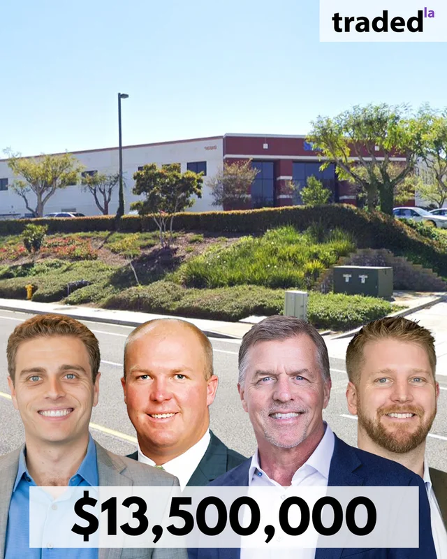 Faithway LLC Acquires Industrial Property In Carlsbad From AG-LC 1695 Faraday Owners LLC For $13.5M