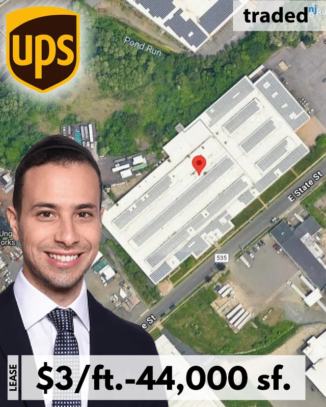 Jack Khords Leases 44,000 SF Industrial Property To Carol Tome Of UPS In Trenton