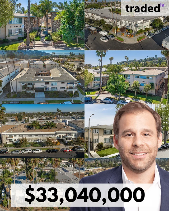 Paul Darrow Of Walker & Dunlop Facilitates $33.04M Multifamily Sale In Los Angeles