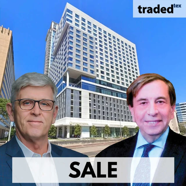 Stockdale Capital Partners Acquires The InterContinental Houston From Medistar Corp. In Houston