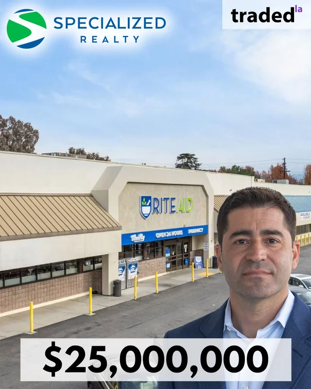 Artak Dovlatyan Of Specialized Realty Represents Buyer In $25 Million Retail Sale In Sherman Oaks