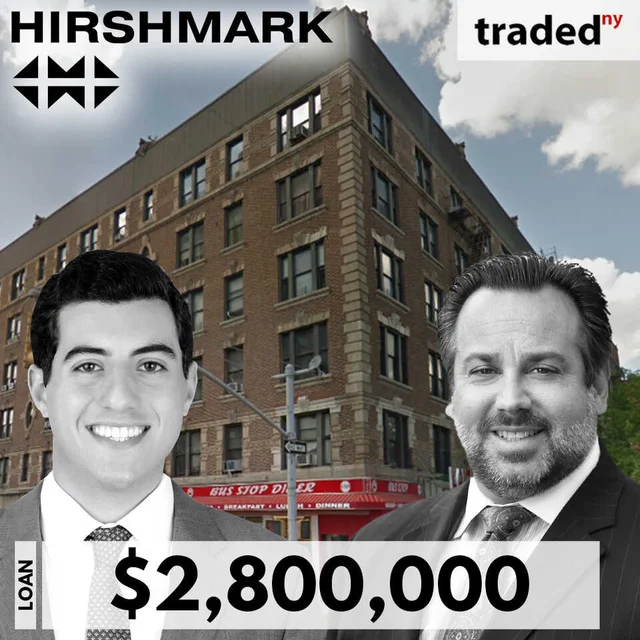 Hirshmark Capital Provides $2.8M Bridge Loan For Mixed-Use Property At 601 West 135th Street In New York City