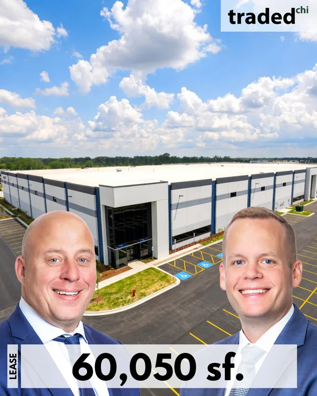 Illinois Tool Works Leases 60,050 Square Feet At Blue Heron Business Park In Bartlett IL