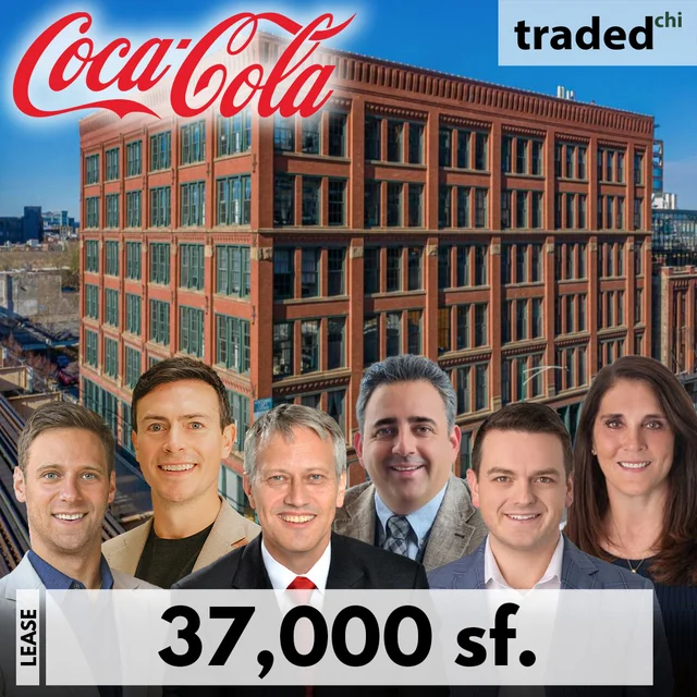 Coca-Cola And Fairlife Lease 37000 Square Feet Office At 910 W Lake St In Chicago