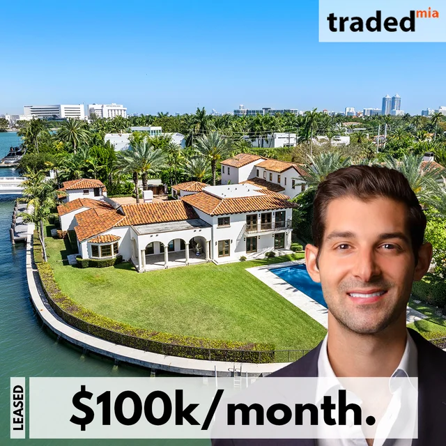 Keith Barish Leases Single Family Home At 1350 West 29th Street Miami Beach For $100K/month