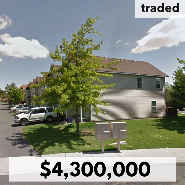 Toney Properties LLC Purchases 20-Unit Multifamily Property In Redmond For $4.3M