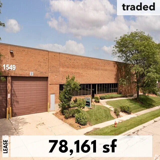Bulldog Cartage Leases Industrial Space At 1549 Glenlake Ave, Itasca
