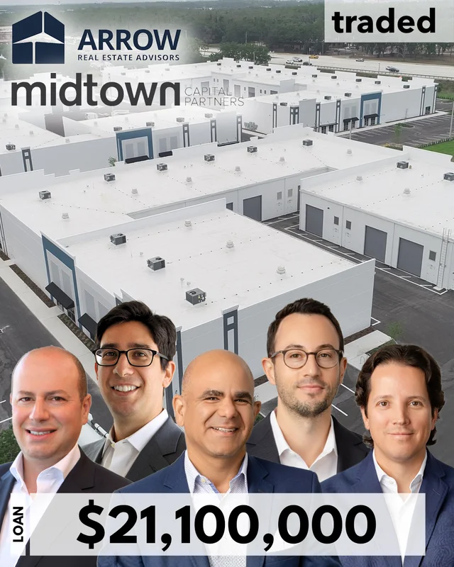 Zach Fox, Alexander Saieh & Alejandro Velez Secure $21.1M Loan For Industrial Property In Orlando