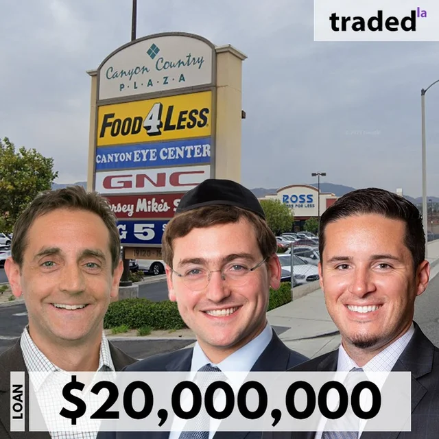 Meridian Capital Group Arranges $20M Loan Refinance For Retail Property In Canyon Country