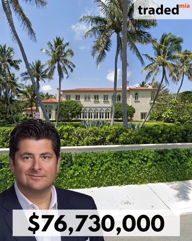 Anthony And Lynda Lomangino Acquire Villa Flora In Palm Beach From Mary Ann And Harvey Kinzelberg For $76.73M