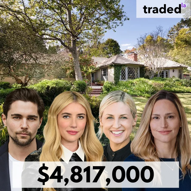 Emma Roberts Sells Hollywood Hills Home For $4.82M With Brokers Carl Gambino Alyson Richards Daria Greenbaum